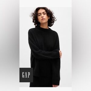 CashSoft Funnel Neck Oversized Sweater - NWOT